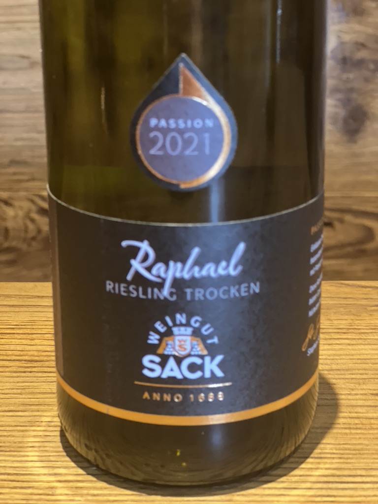 Weingut Sack • Riesling Raphael trocken • 2021